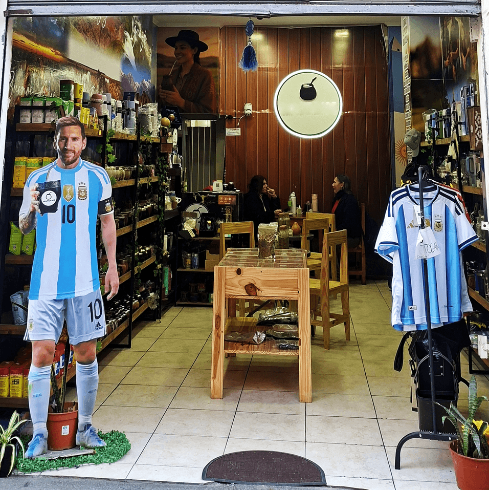 Tienda de Mate en Av. Córdoba con beneficio para viajeros