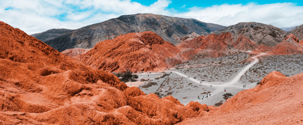 Camino de los Colorados en Jujuy