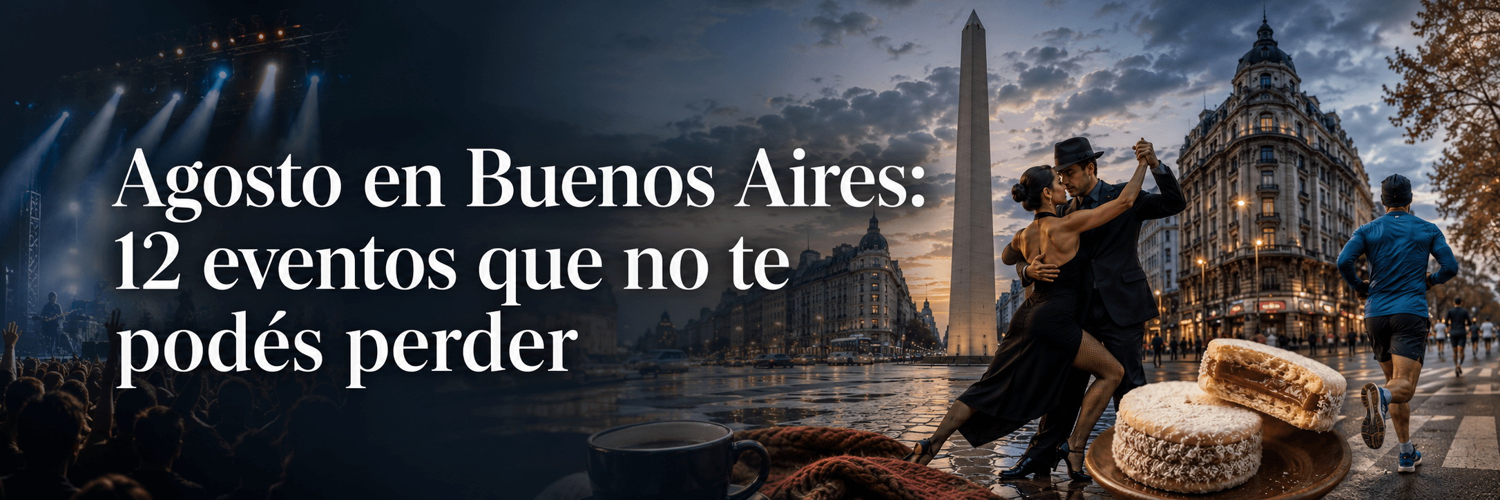 Agosto en Buenos Aires con recitales, tango, maratón y propuestas gastronómicas