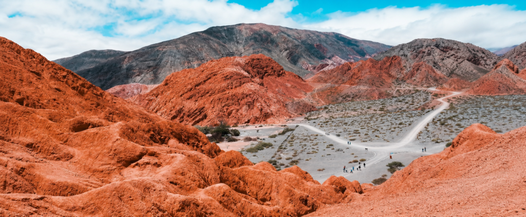 Camino de los Colorados en Jujuy