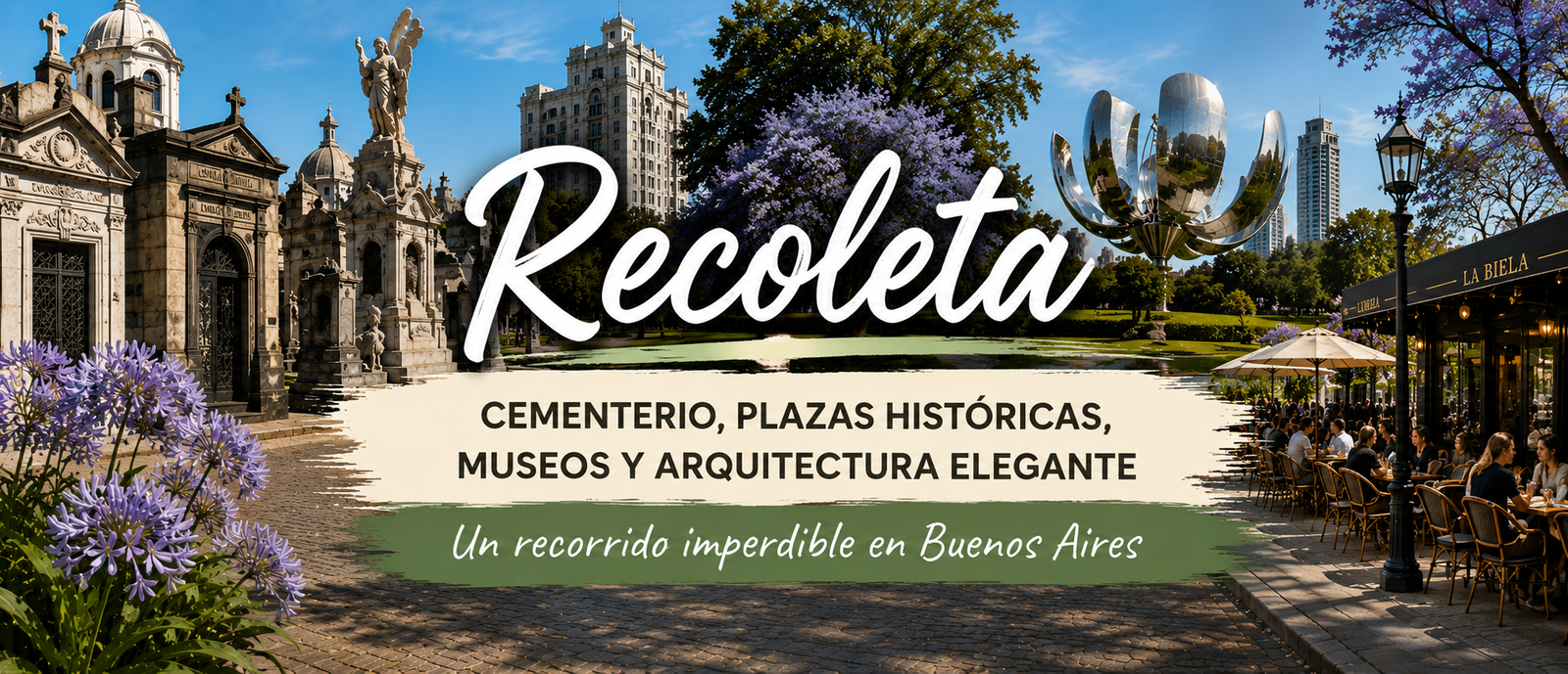 Qué hacer en Recoleta Buenos Aires cementerio plazas museos y Floralis Genérica