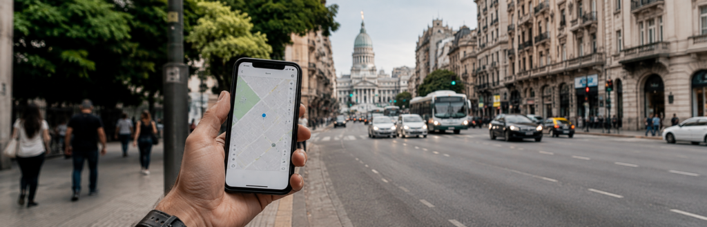 Google Maps para recorrer Buenos Aires